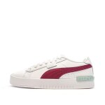 Baskets blanches / bordeaux fille puma jada 381990 - 02 Baskets blanches / bordeaux fille puma jada 381990 - 02