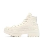 Baskets blanches femme converse all star lugged