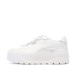 Baskets blanches femme puma karmen 397461
