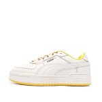 Baskets blanches / jaunes homme puma ghana