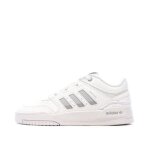 Baskets blanches junior adidas drop step low