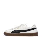 Baskets blanches / noir homme puma club ii era