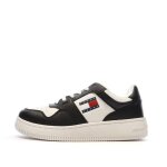 Baskets blanches / noires femme tommy hilfiger en0en02505