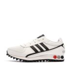 Baskets blanches / noires garon / fille adidas la trainer