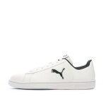 Baskets blanches / noires garon puma cat