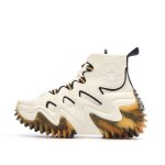 Baskets blanches / noires homme converse run star motion cx platform