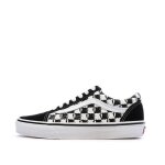 Baskets blanches / noires homme vans old skool checker