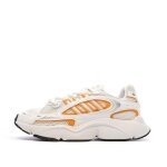 Baskets blanches / oranges femme adidas ozmillen