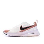Baskets blanches / roses femme nike air max nuaxis