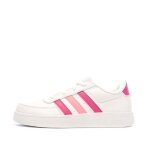 Baskets - adidas - breaknet 2. 0 - cuir - rose - femme