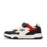 Baskets blanches / rouges / marine gar�on umbro travys