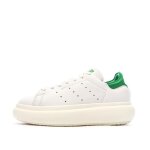 Baskets blanche / verte femme adidas stan smith
