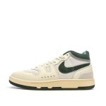 Baskets blanches / vertes homme nike attack
