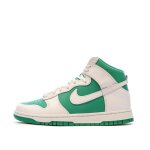 Baskets blanches / vertes homme nike dunk
