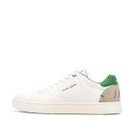 Baskets blanches / vertes homme teddy smith 120100