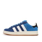 Baskets bleu / blanc homme adidas campus