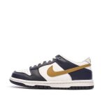Baskets bleu / marron junior nike dunk low