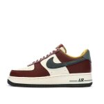 Baskets bordeaux / cru homme nike air force 1 07