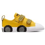 Baskets - converse - chuck taylor as 2v - jaune - fille - tige textile