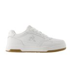 Baskets - le coq sportif - lcs master - cuir - semelle en gomme - profil fin