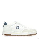 Baskets - le coq sportif - lcs master - cuir - semelle en gomme - profil fin