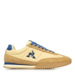 Baskets - le coq sportif - veloce i - cuir - beige - confort moderne et style rtro