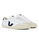 Baskets en coton blanc / noir pour homme - eur 43
