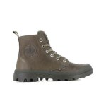 Baskets en cuir fermeture clair palladium pampa ess