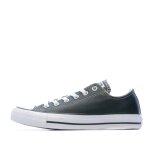 Baskets cuir noires homme converse all star