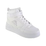 Baskets femme - kappa - draydon - synthtique - blanc - plat