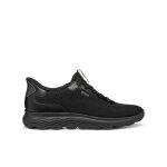 Baskets femme - geox - spherica plus a - cuir - noir - plat Baskets femme - geox - spherica plus a - cuir - noir - plat