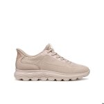 Baskets femme - geox - spherica plus a - couleur beige - talon plat - confort moderne Baskets femme - geox - spherica plus a - couleur beige - talon plat - confort moderne