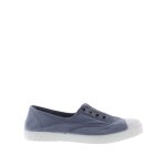 Baskets femme sans lacets victoria 1915 anglaise toile lave