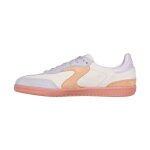 Baskets femme - skechers - hotshot - violet - cuir - talon plat