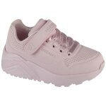 Baskets - skechers - uno lite - rose - cuir synth�tique - air - cooled memory foam