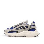 Baskets gris / bleu femme adidas ozmillen
