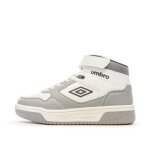 Baskets grises / blanches garon rouge umbro olly vlc