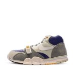 Baskets grise / bleu homme nike air trainer 1 rmx