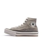 Baskets grises femme / fille converse chuck taylor all star eva