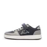 Baskets grises / marines gar�on kappa malone