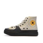Baskets grises / noires homme converse all star construct