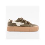 Basket kaporal femme cyndia kaki synthétique Basket kaporal femme cyndia kaki synthétique