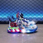 Baskets led enfant?sneakers sportives avec clairage multicolore et design anim?chaussures lumineuses ...