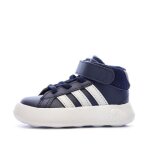 Baskets marines gar�on adidas grand court mid