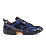 Baskets mizuno mxr homme ? bleu et orange ? style r�tro & confort moderne