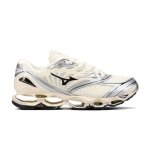 Baskets mizuno wave prophecy ls ? blanc argent ? performance et �l�gance