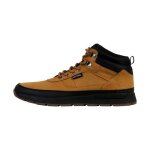 Basket montante � lacets kaporal bazane - camel / noir