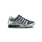 Basket nike shox nz midnight navy metallic silver 378341 - 402