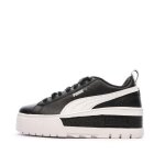 Baskets noir / blanc femme puma mayze wedge