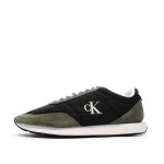 Baskets noir / kaki homme calvin klein jeans retros